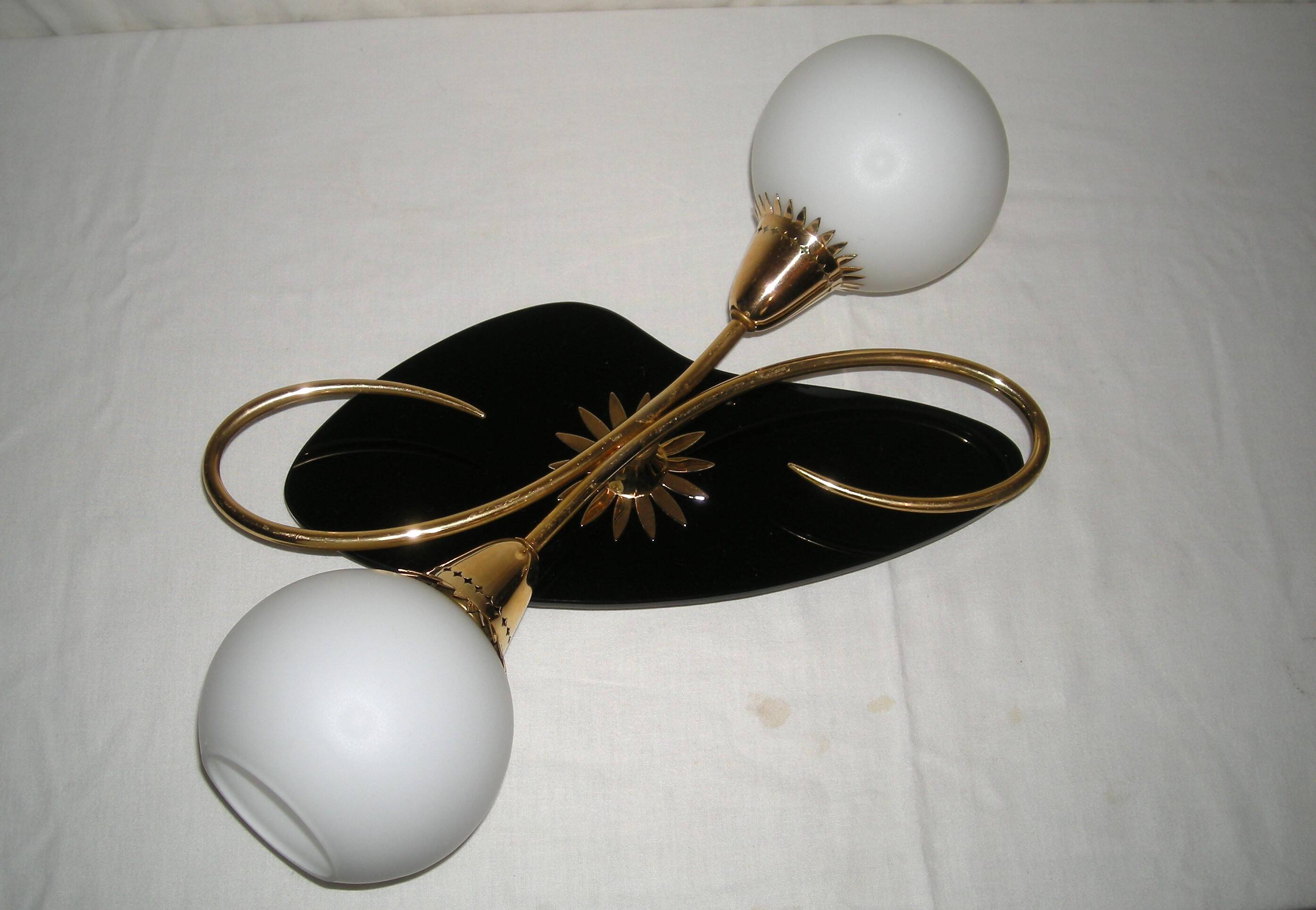 Pair of wall sconces from the 1950s