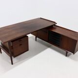 Rosewood Executive Desk Model 209 by Arne Vodder for Sibast 1955