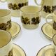 Service à café 4 personnes Poole Pottery modèle Thistlewood