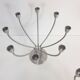 Scandinavian Modern Candleholder in Steel by M. Hagberg for Ikea, 1970s