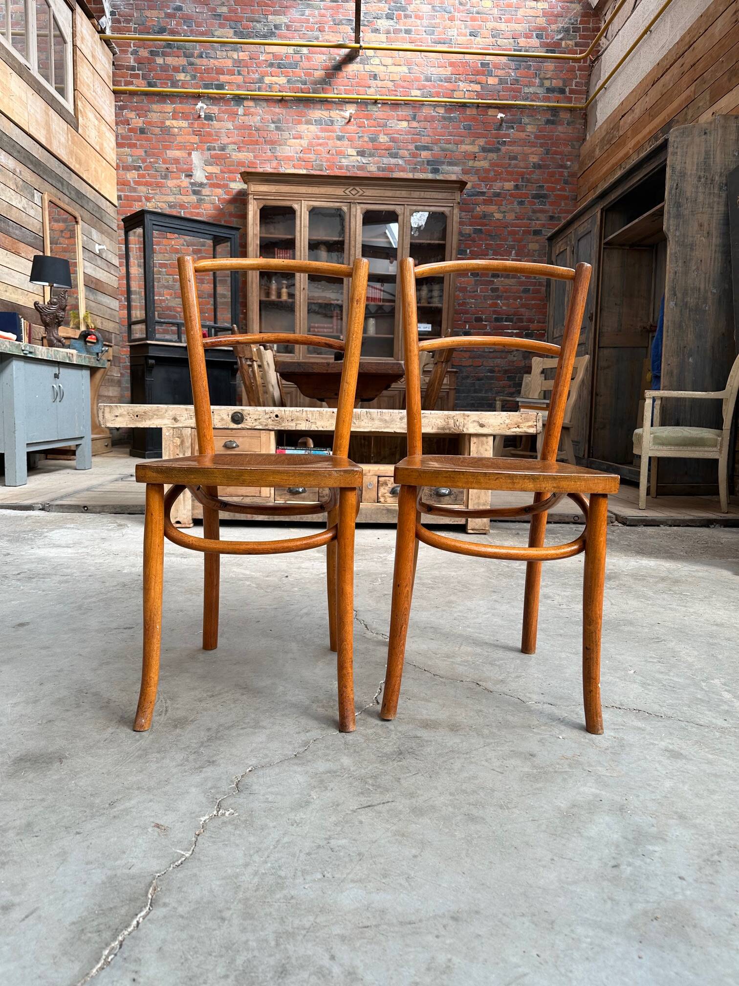 Paire de chaises bistrot