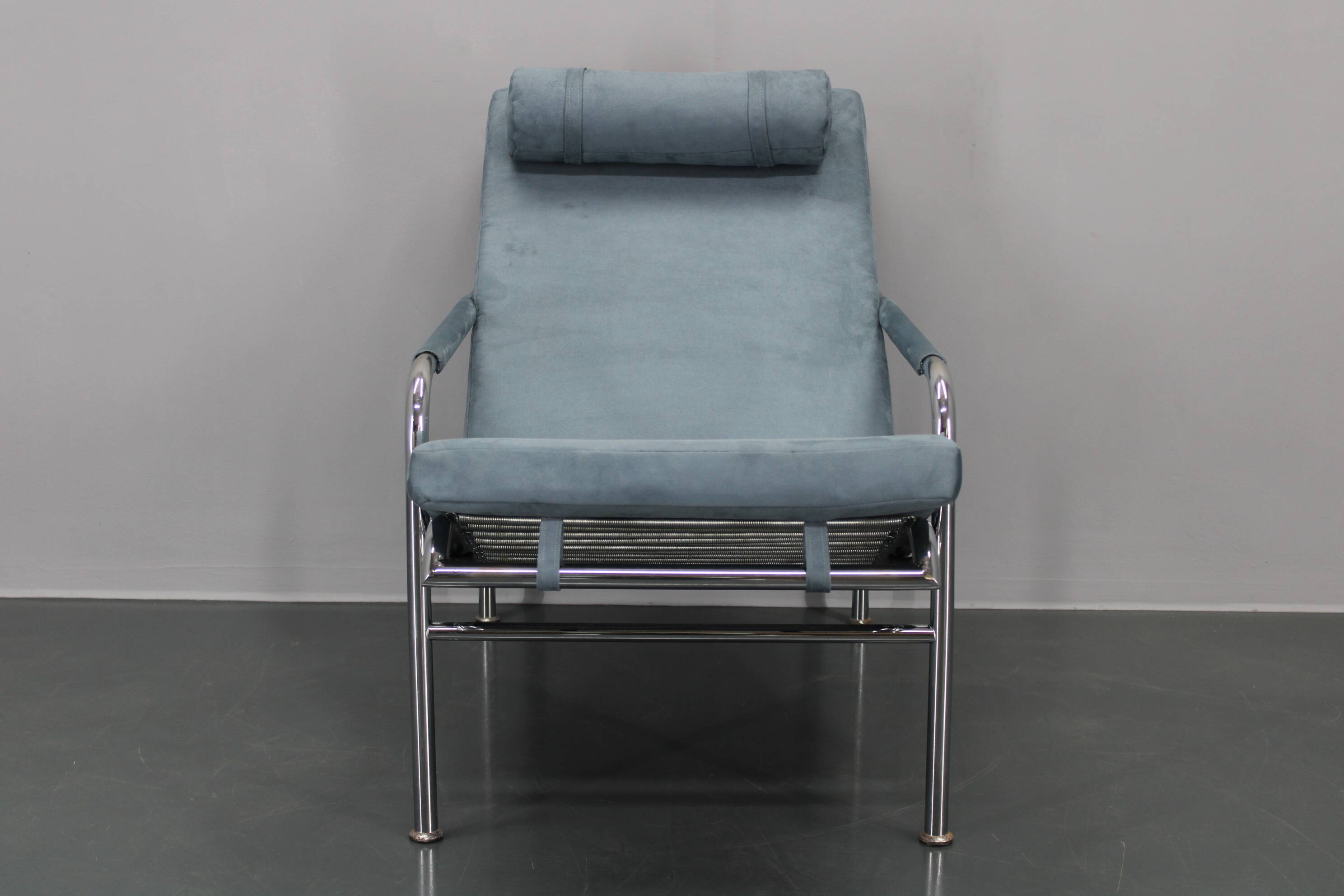 1980s Zanotta "Genni" Adjustable Lounge Chair, Italy