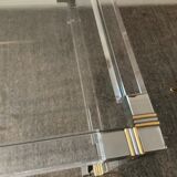 Pierre Vandel coffee table in lucite from the 70s