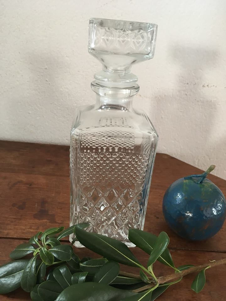 Vintage whiskey decanter