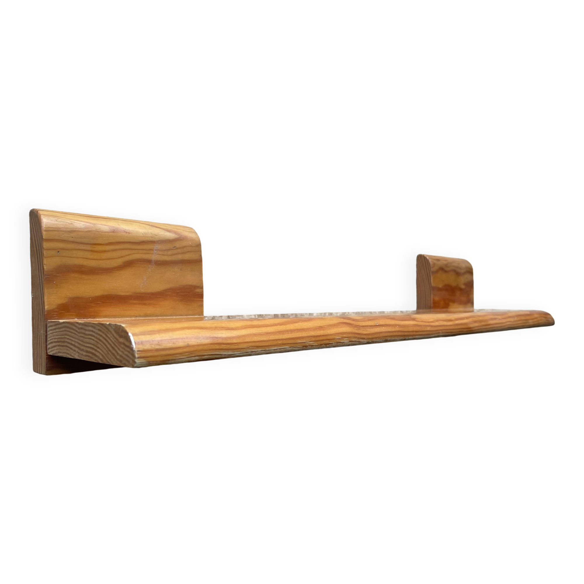 Vintage pine wall shelf