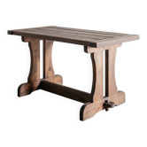 Table suédoise en pin foncé « Berga » par David Rosén, années 1930
