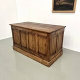 Old pine trading counter, circa 1950