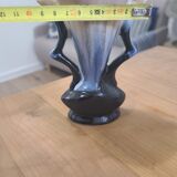 Vase soliflore grès flammé du Morvan petit-massé 58