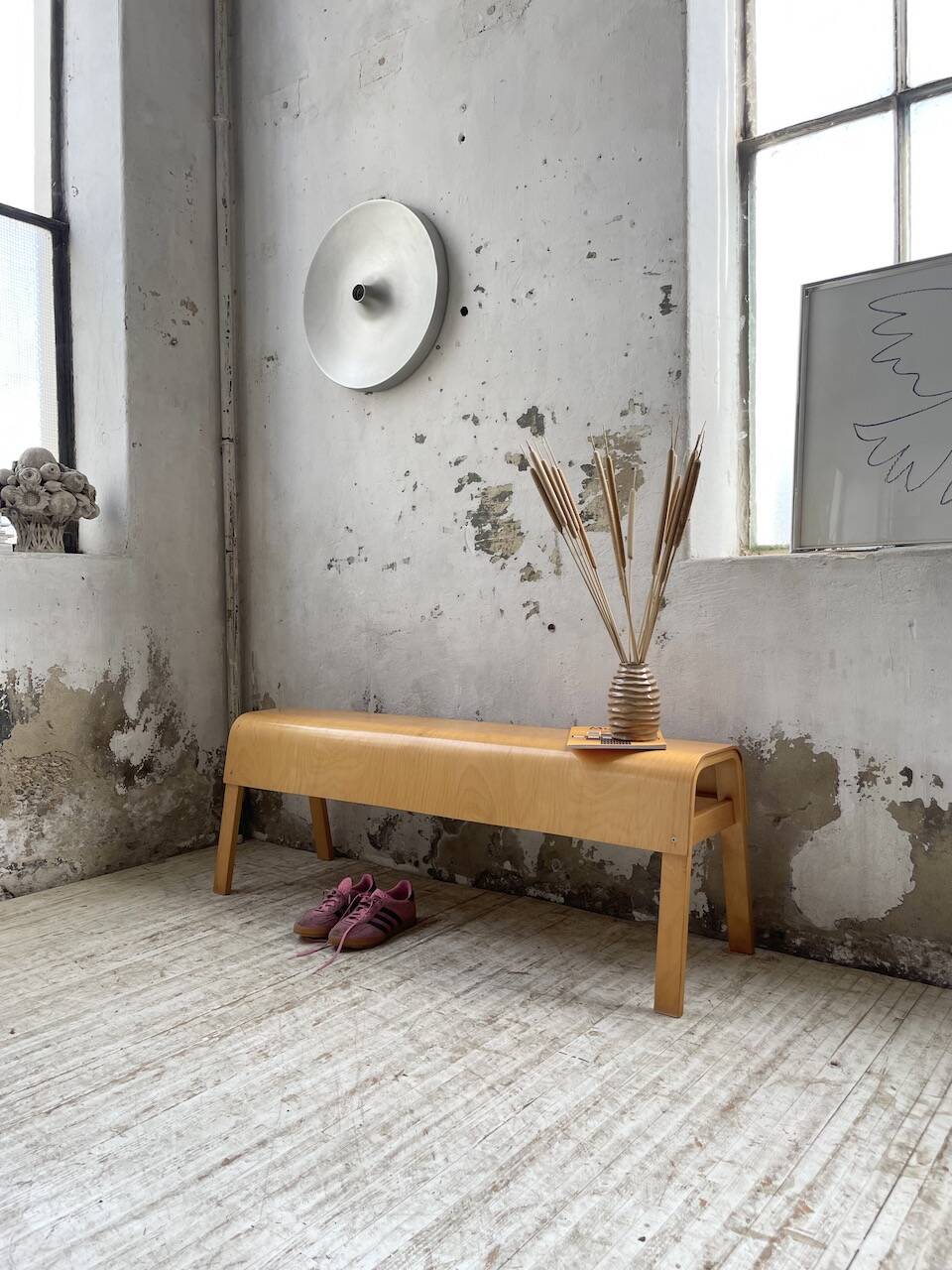 Vintage Ikea Ehlén Johansson bench 2000