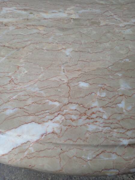 80cm marble bistro table / pedestal table