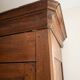 Antique solid walnut wardrobe