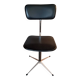 Vintage workshop chair in faux leather from the 1950s/1960s.