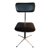 Chaise d'atelier en skaï, 1950-1960