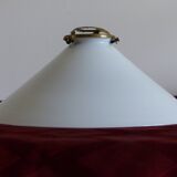 Wall lamp, opaline lampshade