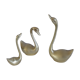 Swans or ducks brass