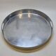 Large Vintage Aluminum Serving Tray