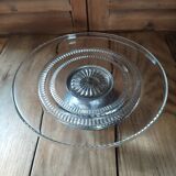 Glass and metal cake case Decoration