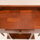 Console en bois de noyer courbé 1940
