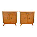Pair of vintage bedside tables 1950s