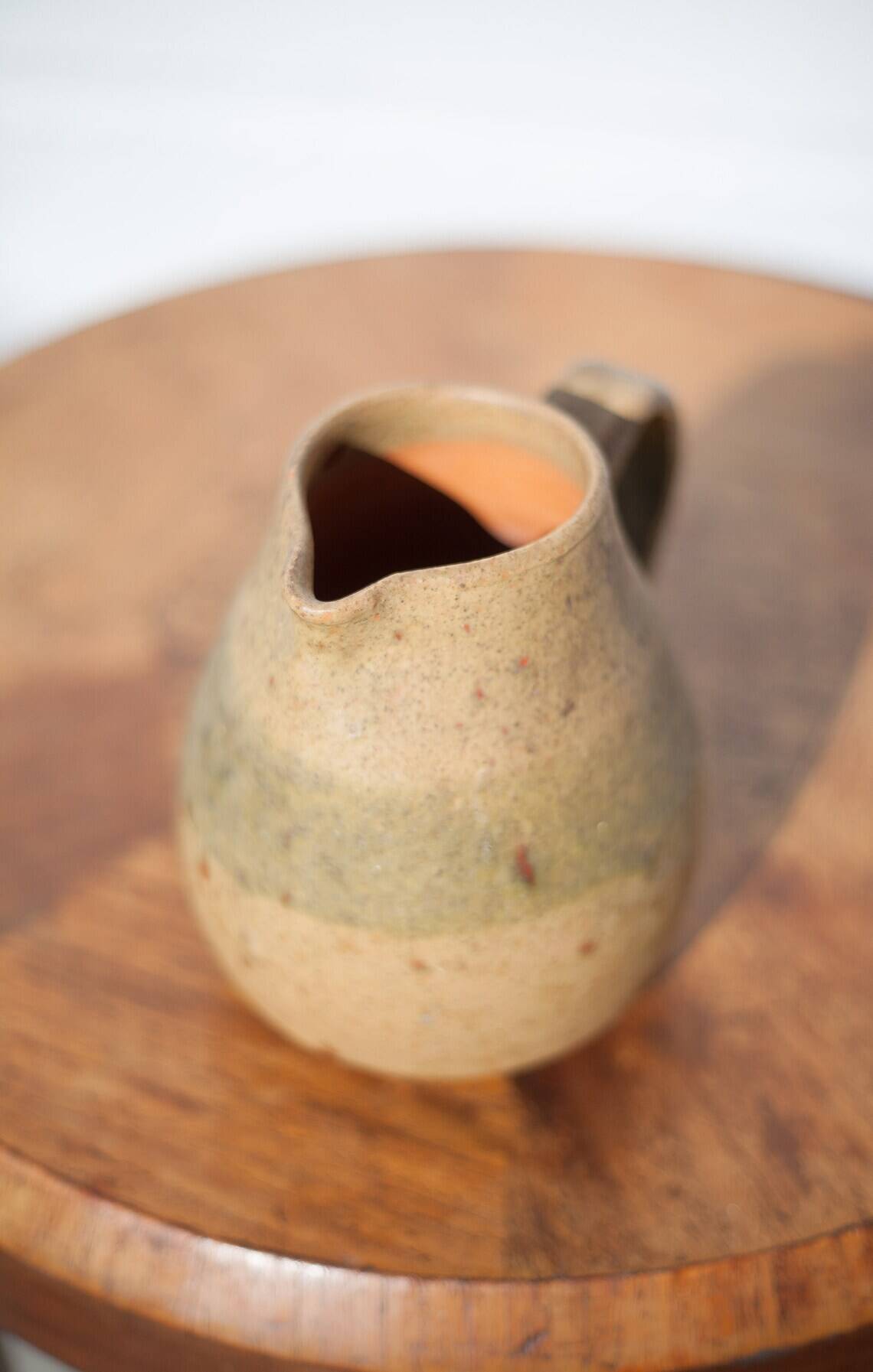 Pichet vintage, cruche vintage, poterie par campo piano orezza, poterie corse, carafe, vase, cuisine