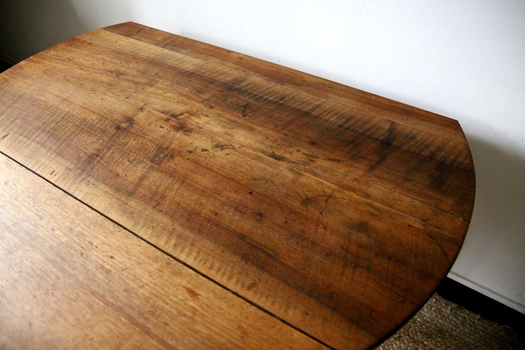 Wooden dining table
