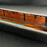 Empty vintage pocket in glazed ceramic