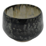 Bowl chawan enamel crystallization technique