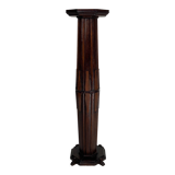 Dutch Art Deco Amsterdam School pedestal or plant stand, 1920s