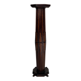 Dutch Art Deco Amsterdam School pedestal or plant stand, 1920s
