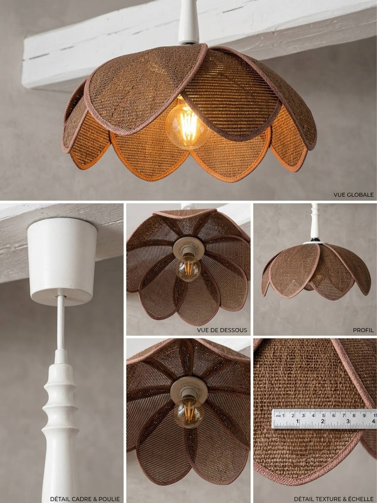 Lustre fleur de lotus