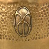 Lampe art déco sur vase - laiton