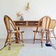 Antique farmhouse table - 2 drawers
