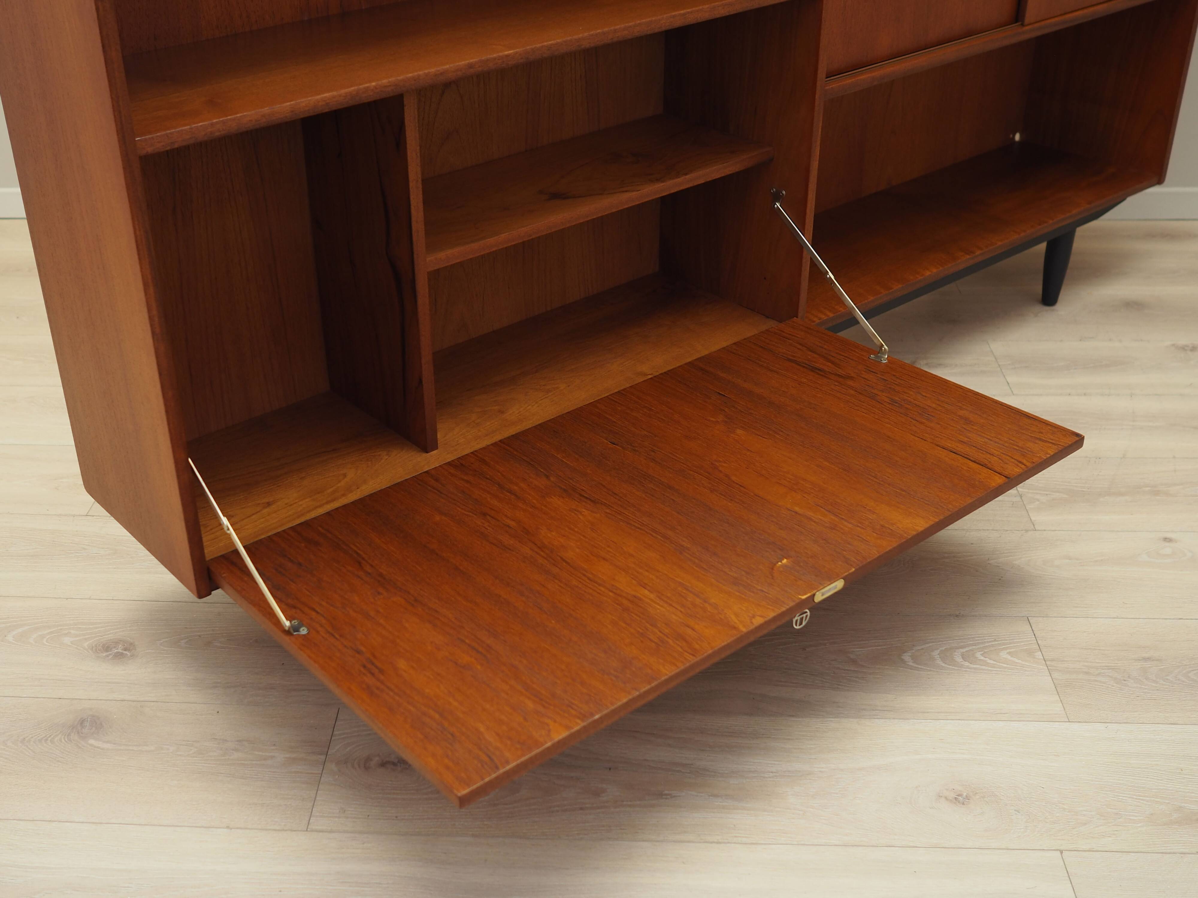 Teak bookcase, Danish design, 1970s, production: Denmark