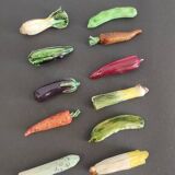 "Vallauris" type knife holders from the 60s, set of 11