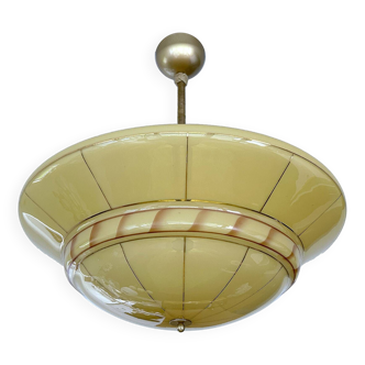 Art Deco Glass Pendant Lamp