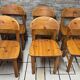 Set of 6 Rainer Daumiller chairs in solid pine – 1970s