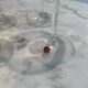 Set of 4 vintage coloured stemmed glasses