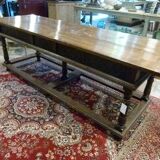 19th century walnut table