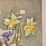 Ancient floral tableau