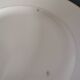 Set of 6 Villeroy and Boch flat plates in ivory color and gold edging