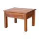 Small bedside table - side table in natural Burmese teak