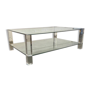 Table basse vintage en