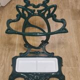 Umbrella door cast iron Art Nouveau early twentieth century