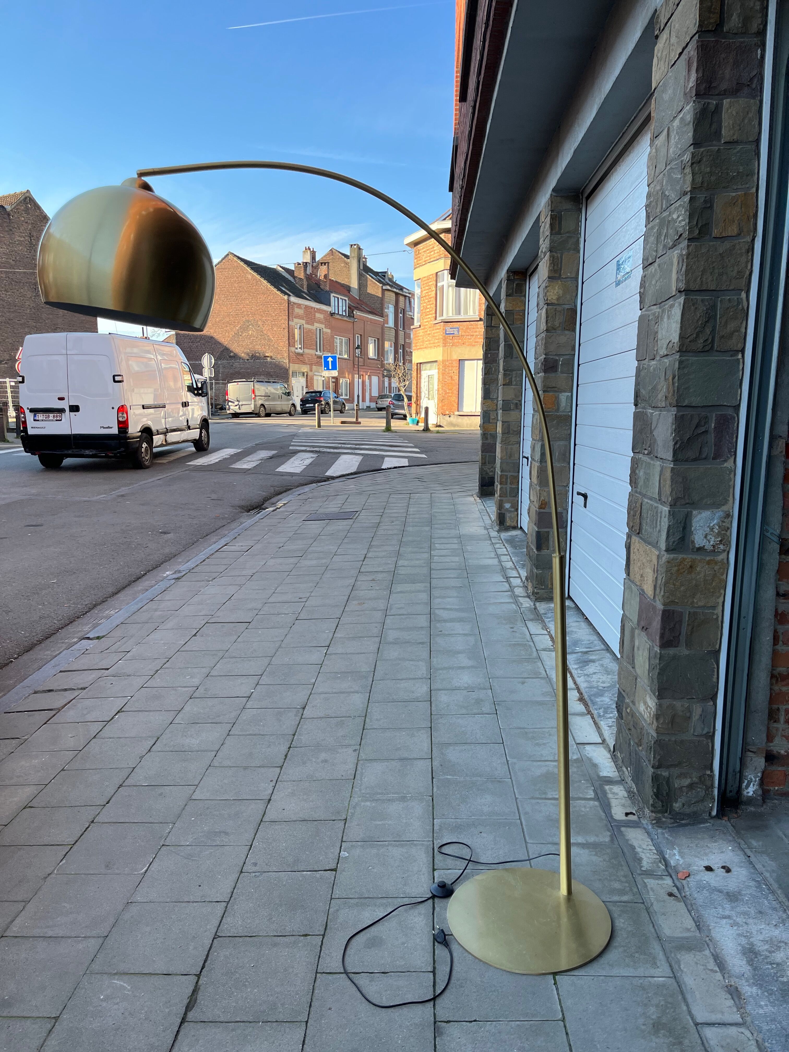 Arc floor lamp, éclat