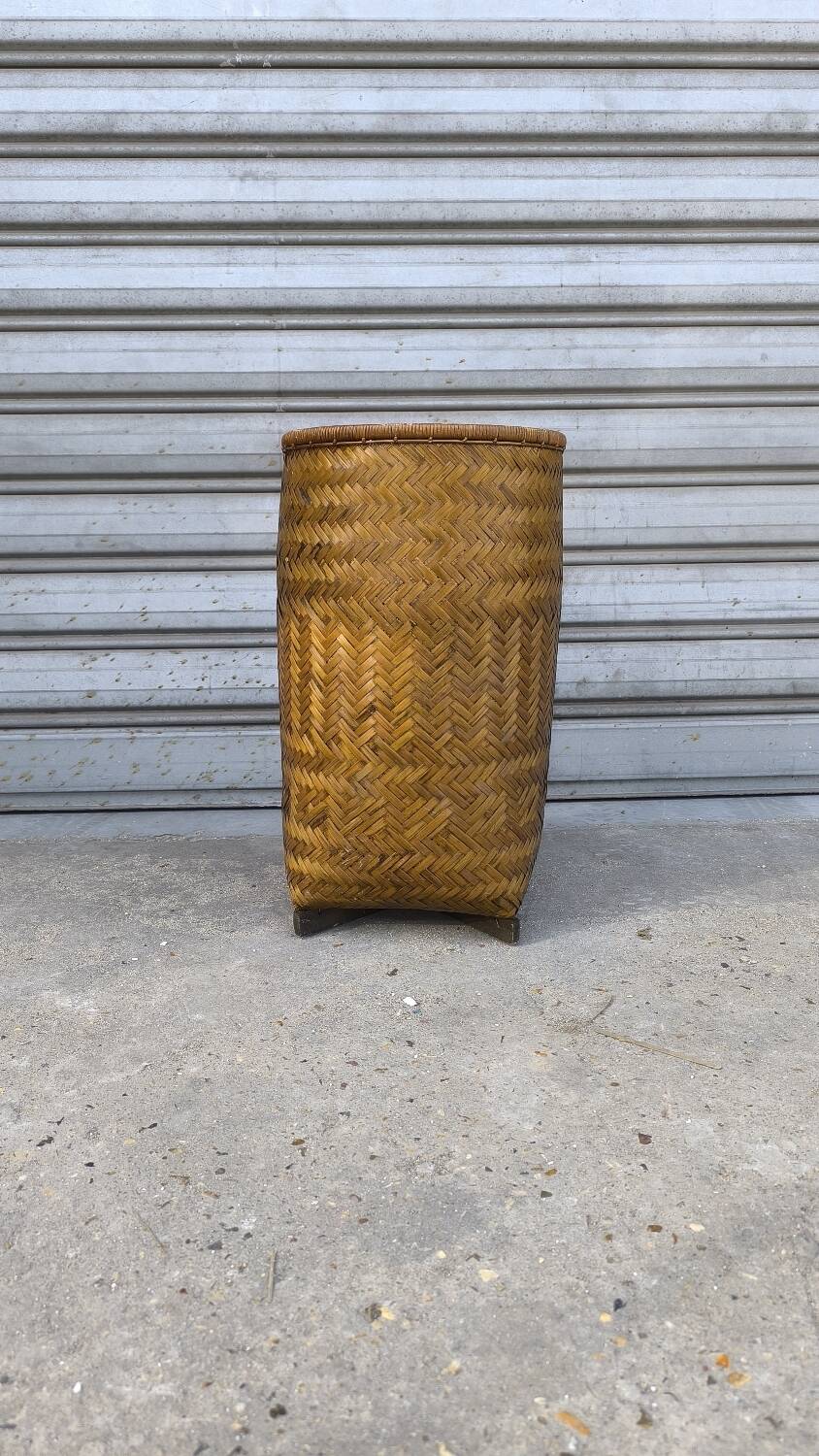 Wicker basket from the 50s