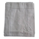 Antique embroidered pillowcase: 80x70cm