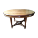 Oval centre table in solid mahogany from the Directoire, Empire period.
