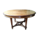 Oval centre table in solid mahogany from the Directoire, Empire period.
