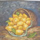 Nature morte panier de citrons