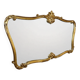 Large gold mirror